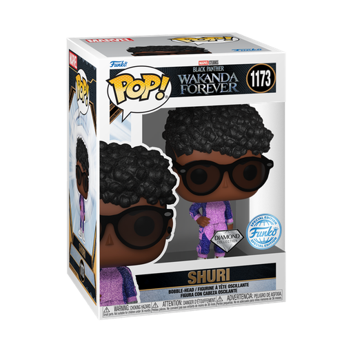 [66823] Funko Marvel 1173 Shuri Diamond Exclusive Funko Special Edition Black Panther Wakanda Forever