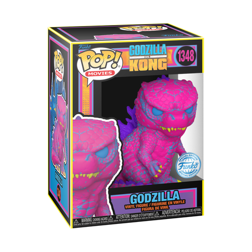 [68724] Funko Movies 1348 Godzilla Blacklight Funko Special Edition Godzilla vs. Kong