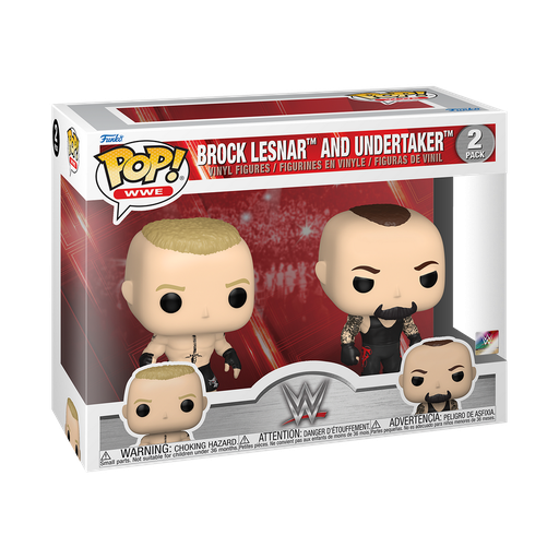 [70620] Funko WWE 2pack Brock Lesnar and Undertaker World Wrestling Entertainment