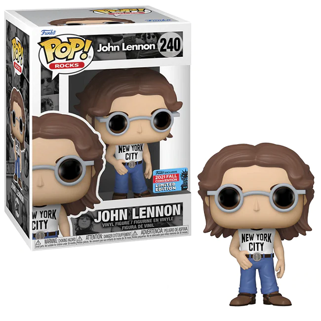 [58628] Funko Rocks 240 John Lennon 2021 Fall Convention Limited Edition