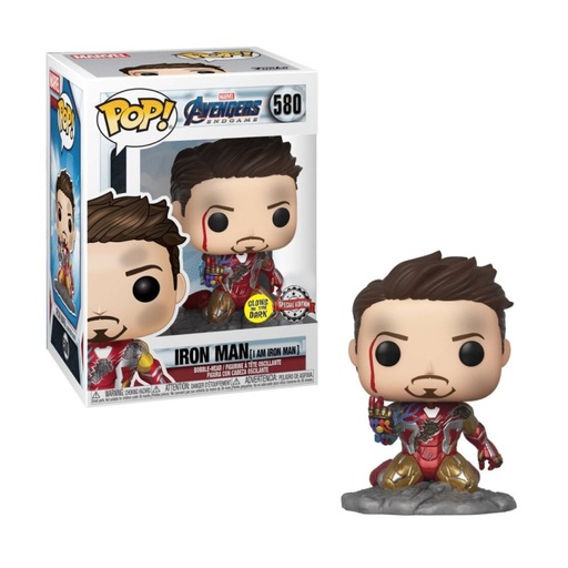 [47096] Funko Marvel 0580 Iron Man GITD Funko Special Edition Avengers Endgame