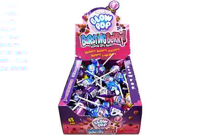 Candy Blow Pops Bursting Berry