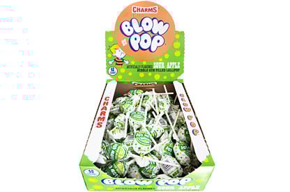 Candy Blow Pops Sour Apple