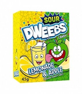Candy Dweebs Sour Lemonade & Apple 45gr