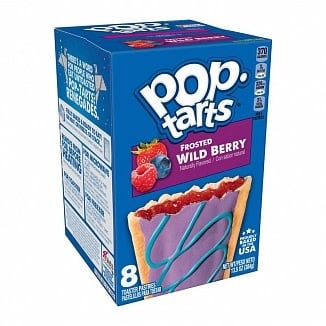 Cookies Pop Tarts Frosted Wild Berry 8p 384gr