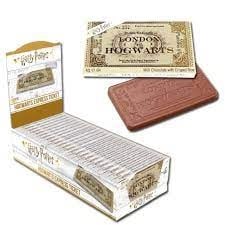Candy Harry Potter London to Hogwarts Chocolate Ticket Milk Chocolate with Crisped Rise