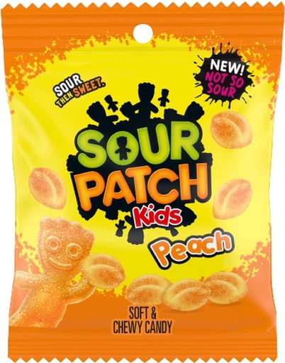 Candy Sour Patch Kids Peach 140gr