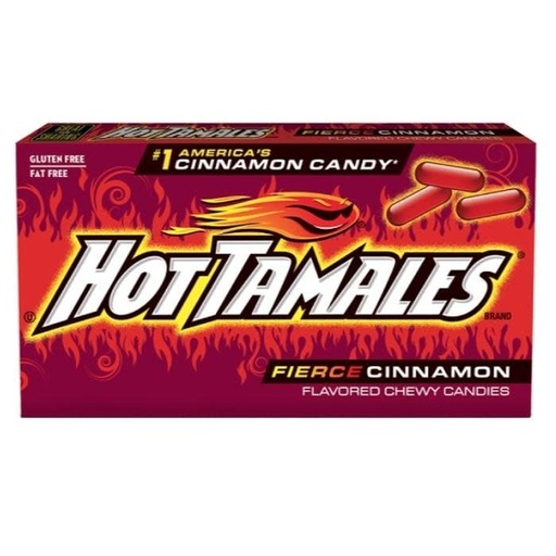 Candy Hot Tamales Fierce Cinnamon Theatre 141gr