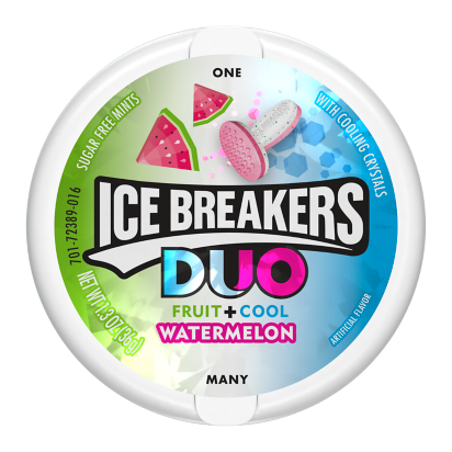 [3421105] Candy Hershey's Ice Breakers Duo Watermelon 37gr