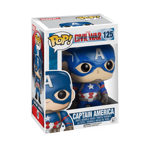 [7223] Funko Marvel 0125 Captain America Avengers Civil War