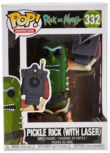 [27862] Funko Animation 0332 Pickle Rick with Laser Rick & Morty