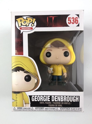[29520] Funko Movies 0536 Georgie Denbrough with Boat IT 2017