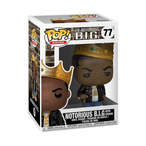 [31550] Funko Rocks 077 Notorious B.I.G with Crown