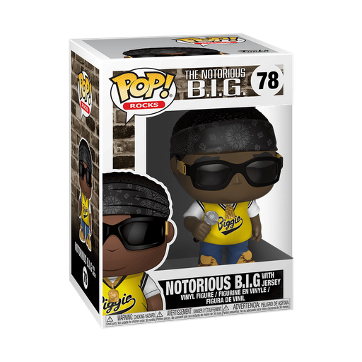 [31554] Funko Rocks 078 Notorious B.I.G with Jersey