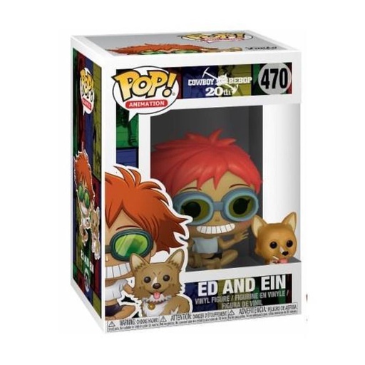 [33914] Funko Animation 0470 Ed and Ein Cowboy Bebop 20th Anniversary