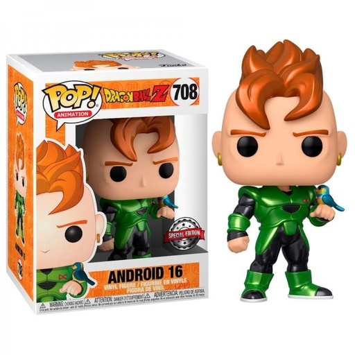 [39946] Funko Animation 0708 Android 16 Metallic Special Edition Dragon Ball Z