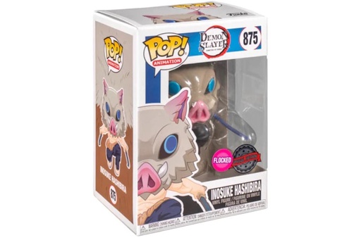 [40621] Funko Animation 0875 Inosuke Hashibira Flocked Special Edition Demon Slayer