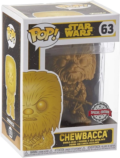 [43023] Funko Star Wars 0063 Chewbacca Gold Special Edition