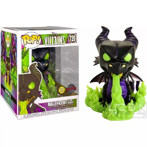 [44557] Funko Disney 0720 Maleficent as Dragon 6inch Metallic GITD Special Edition Villains
