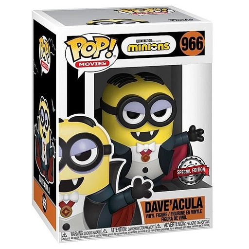 [46891] Funko Movies 0966 Dave'acula The Minions