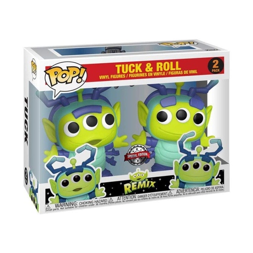 [48549] Funko Disney 2pack Tuck & Roll Pixar Aliens Remix
