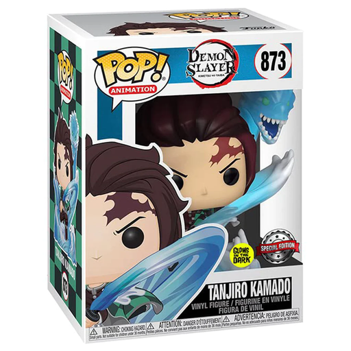 [49680] Funko Animation 0873 Tanjiro Kamado with Dragon GITD Special Edition Demon Slayer