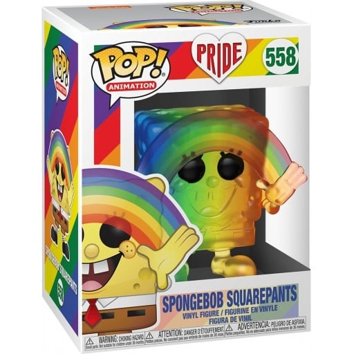 [49842] Funko Animation 0558 Spongebob Squarepants Rainbow Pride 2020