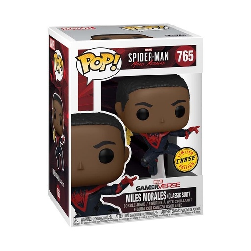 [50150] Funko Marvel 0765 Miles Morales Classic Suit Chase Limited Edition GamerVerse