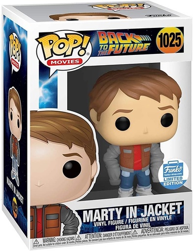 [51234] Funko Movies 1025 Marty in Jacket Funko Store Limited Edition Back to the Future