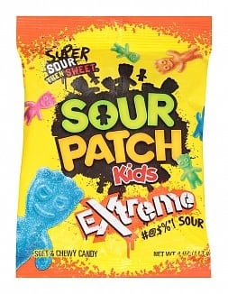 Candy Sour Patch Kids Extreme Bag 113gr