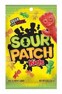 [70462035964] Candy Sour Patch Kids 226g