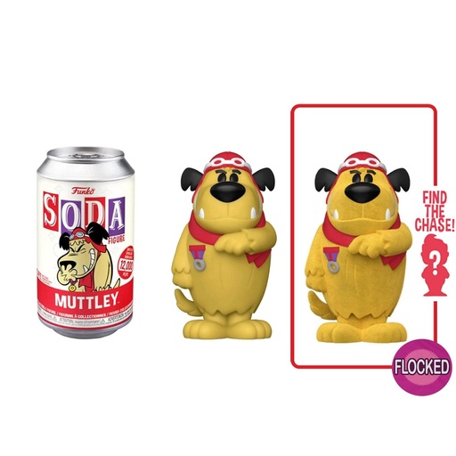 [51751] Funko SODA Muttley Chance of Flocked Chase Wacky Races Hanna Barbera
