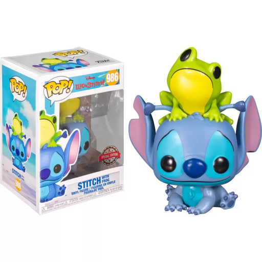 [51795] Funko Disney 0986 Stitch with Frog Lilo & Stitch