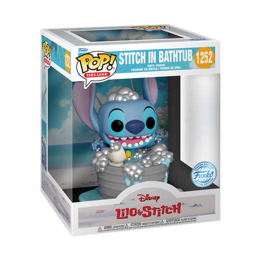 [68886] Funko Disney 1252 Stitch in Bathtub Lilo & Stitch Deluxe