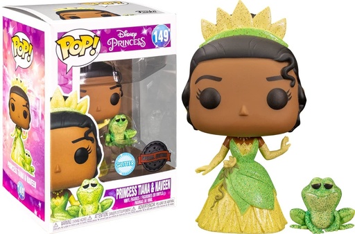 [54673] Funko Disney 0149 Princess Tiana and Naveen Glitter The Princess and the Frog