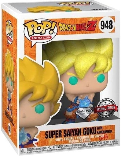 [55660] Funko Animation 0984 Super Saiyan Goku with Kamehameha Diamond Collection Special Edition Dragon Ball Z