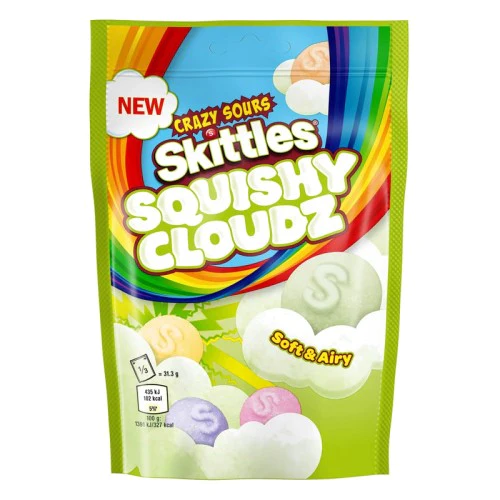 Candy Skittles Squishy Cloudz Crazy Sours 94gr