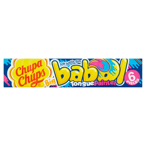 Candy Chupa Chups Big Babol Tongue Painter 28gr