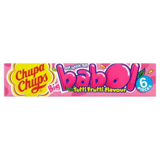 [80759096] Candy Chupa Chups Big Babol Tutti Frutti 28gr