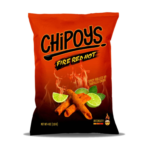 [850025025287] Chips Chipoys Fire Red Hot 113gr