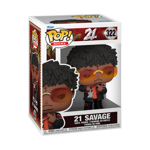 [65769] Funko Rocks 322, 21 Savage, Music