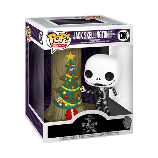 [72310] Funko Disney 1360 Jack Skellington with Christmas Door TNBC The Nightmare Before Christmas 30th Anniversary Deluxe
