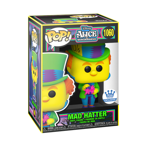 [55987] Funko Disney 1060 Mad Hatter Blacklight Funko Special Edition Alice in Wonderland