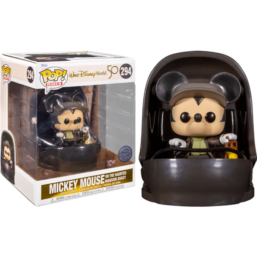 [65720] Funko Disney 0294 Mickey Mouse on the Haunted Mansion Buggy Walt Disney World 50th Anniversary Rides