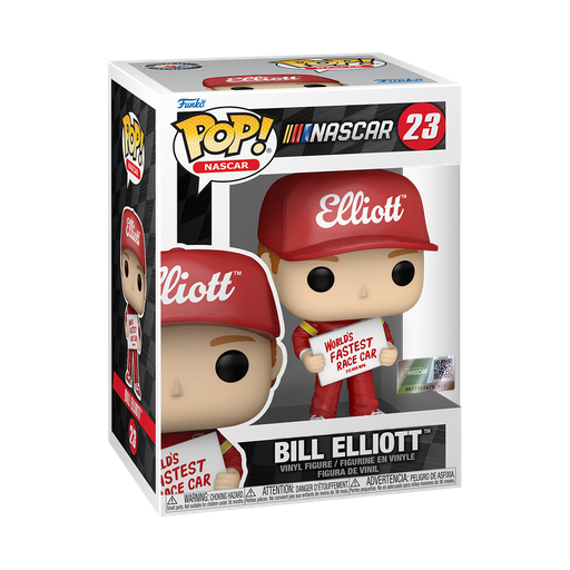 [70994] Funko Nascar 023 Bill Elliot with World's Fastest Race Car Sign