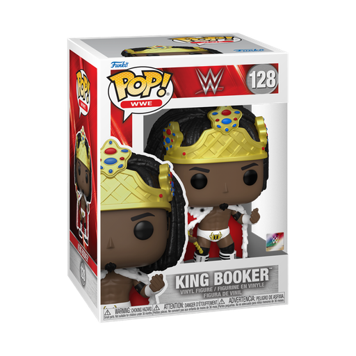 [67397] Funko WWE 128 King Booker World Wrestling Entertainment