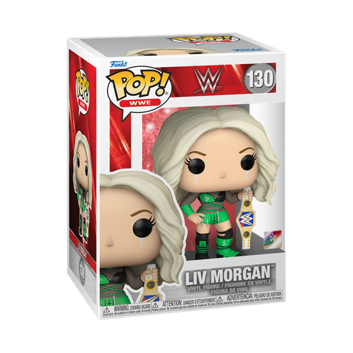 [72231] Funko WWE 130 Liv Morgan with Belt World Wrestling Entertainment