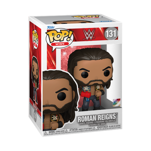 [72233] Funko WWE 131 Roman Reigns with Belt World Wrestling Entertainment