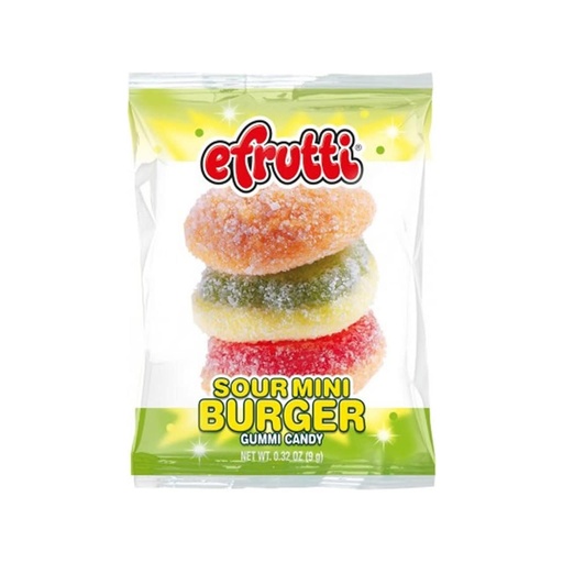 Candy Efrutti Gummi Mini Sour Burger