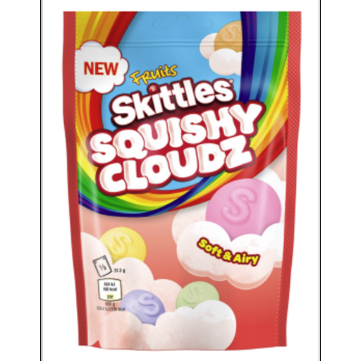Candy Skittles Squishy Cloudz Fruits Red 94gr